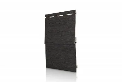 Вспененный сайдинг VOX KERRAFRONT WOOD DESIGN графит