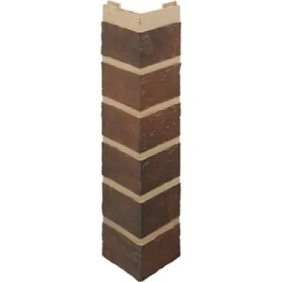 Наружный угол кирпич (жжёный), 0,47 х 0,1м