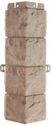 Фасадная панель Наружный угол фагот (талдомский), 0,45 х 0,13м (н)