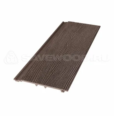 Сайдинг из дпк savewood sw-cedrus радиальный распил терракот