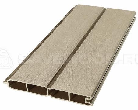 Заборный профиль из ДПК Savewood SW Agger матовый тик купить в Феодосии