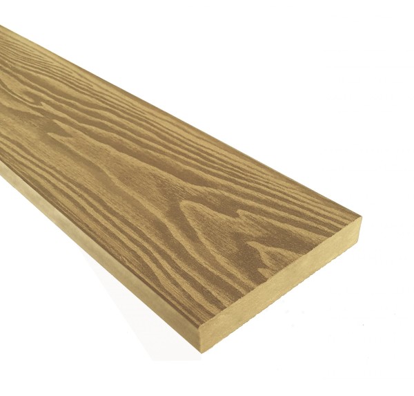 Террасная доска из ДПК Terrapol Смарт 3D Полнотелая без паза Дуб Севилья купить в Феодосии