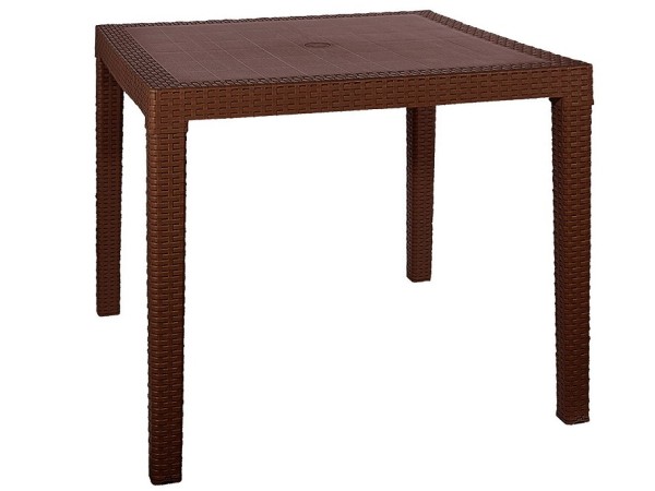 Стол квадратный FIJI Quatro Table Коричневый купить в Феодосии
