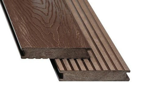 Террасная доска из ДПК ECODECKING Premium Коричневый купить в Феодосии