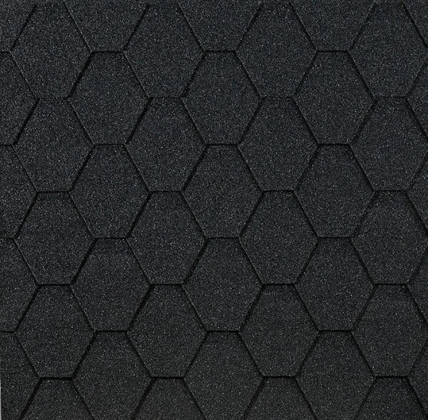 Гибкая черепица EURASIA Docke, Коллекция ШЕСТИГРАННИК Серый купить в Феодосии