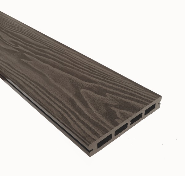 Террасная доска из ДПК Terrapol Смарт 3D Пустотелая с пазом Тик Киото купить в Феодосии