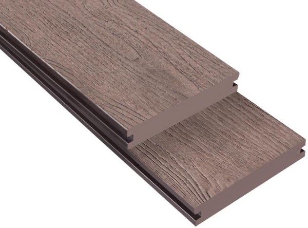 Террасная доска ДПК Outdoor 3D полнотелая NEVADA/CALIFORNIA BROWN коричневая микс купить в Феодосии