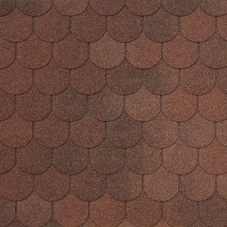 Гибкая черепица Tegola ASSISI terracotta 420 купить в Феодосии