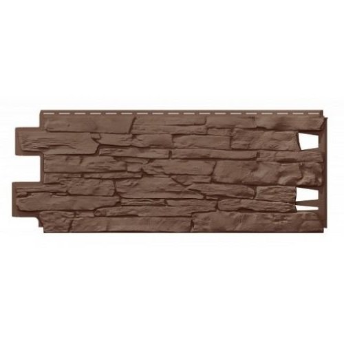 Фасадная панель VOX VILO Solid Stone Коричневый купить в Феодосии