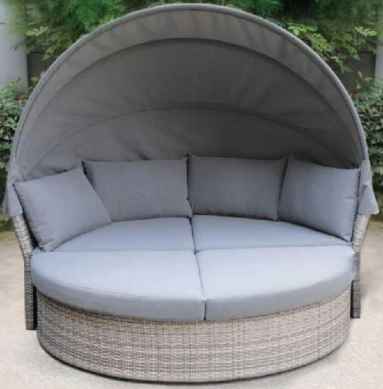 Диван-Трансформер AFINA плетеный из иск. ротанга AFM-325G Grey купить в Феодосии
