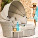 Диван-Трансформер AFINA плетеный из иск. ротанга AFM-325 Beige купить в Феодосии