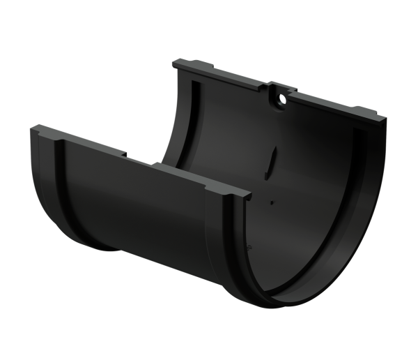 Соединитель желоба Docke Premium ПВХ - Карбон купить в Феодосии