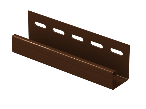 J-планка Ю-пласт Классика коричневая купить в Феодосии