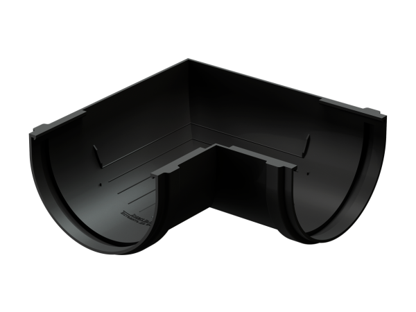 Угол желоба универсал 90˚ Docke Premium ПВХ - Карбон купить в Феодосии