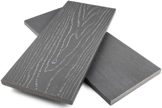 Заборная доска ДПК полнотелая NanoWood Серый купить в Феодосии