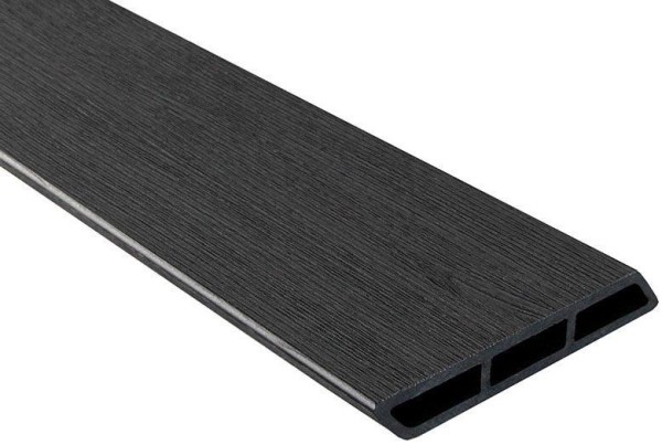 Доска Ромбус 3D ДПК Outdoor STORM BLACK черная купить в Феодосии