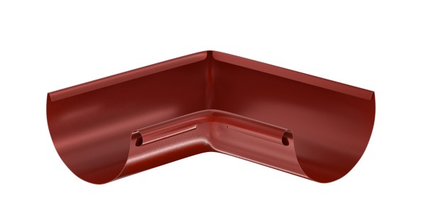 Водосток Aquasistem, система 125x90 - Угол желоба, внутренний 90° RR 29 Бургундский купить в Феодосии