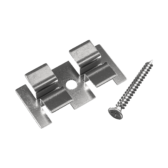 Клипса с саморезом, Grinder шовный монтаж 5 mm купить в Феодосии