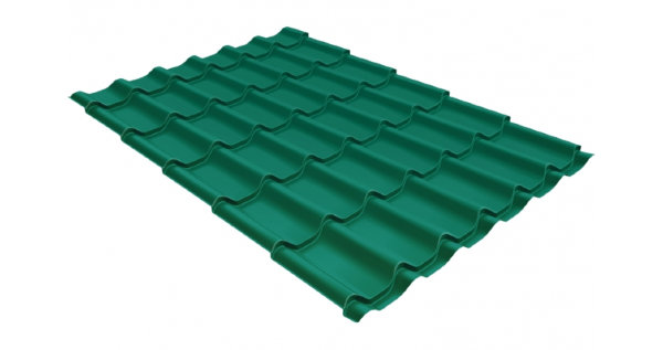 Металлочерепица классик 0,5 Satin RAL 5021 купить в Феодосии