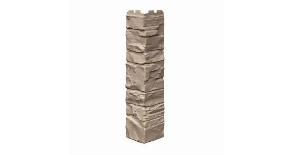 Угол наружный VOX Solid Stone Lazio камень светлая глина купить в Феодосии