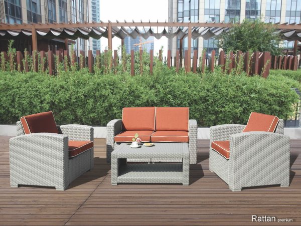 Уличные диваны и кресла коллекции Rattan Premium 4 купить в Феодосии