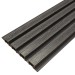 Фасадная доска из ДПК Faynag Wood Рейка Мокрый Асфальт купить в Феодосии