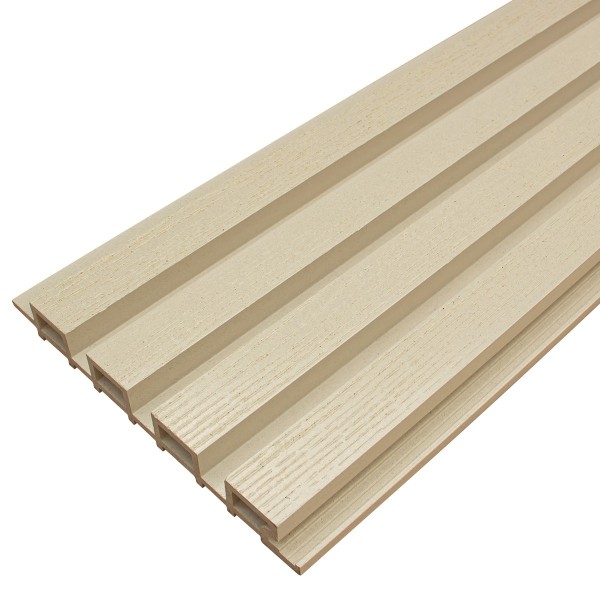 Фасадная доска из ДПК Faynag Wood Рейка Слоновая кость купить в Феодосии