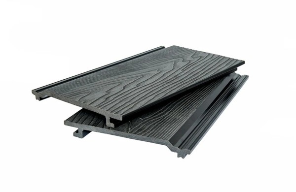 Фасадная доска 3D WOOD BRUSHING, чёрный купить в Феодосии