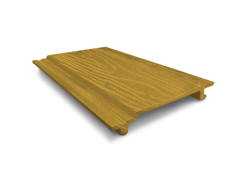 Фасадная панель  из ДПК ECODECKING Желтый купить в Феодосии