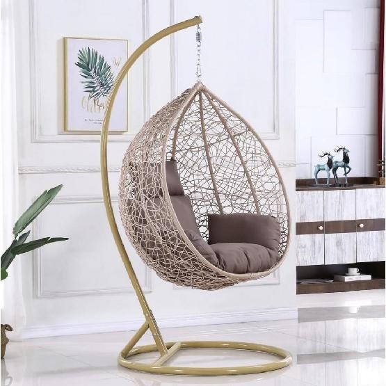 Кресло Подвесное из искусственного ротанга AFM-169A-LB Beige купить в Феодосии