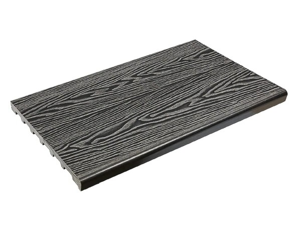 Ступень полнотелая из ДПК Deckart Step 3D Графит купить в Феодосии
