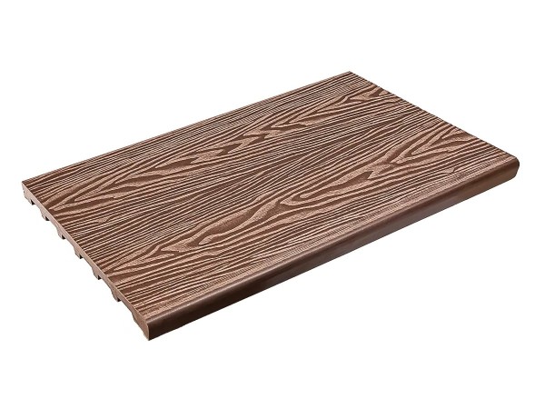 Ступень полнотелая из ДПК Deckart Step 3D Махагон купить в Феодосии