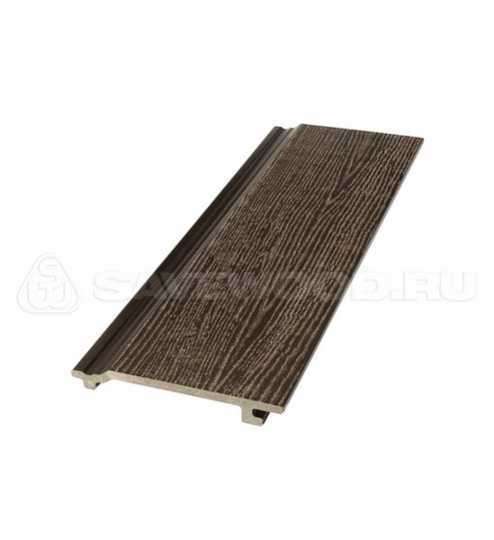 Сайдинг из дпк savewood sw-sorbus радиальный распил темно-коричневый купить в Феодосии