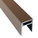 П-профиль Алюминиевый EasyDecking 35x25 Венге купить в Феодосии