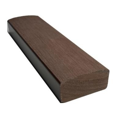 Лавочный брус Ecodecking Некст полнотелый брашированный 70х35 шоколад купить в Феодосии