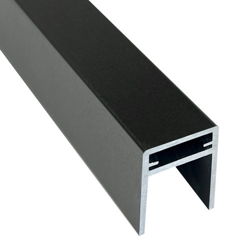 П-профиль Алюминиевый EasyDecking 35x25 Черное дерево купить в Феодосии