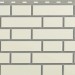 Фасадная панель Альта-Профиль, Кирпич Клинкерный, Белый купить в Феодосии