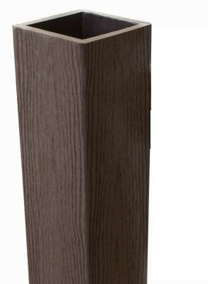 Столб опорный Woodvex Co-Extrusion Венге купить в Феодосии