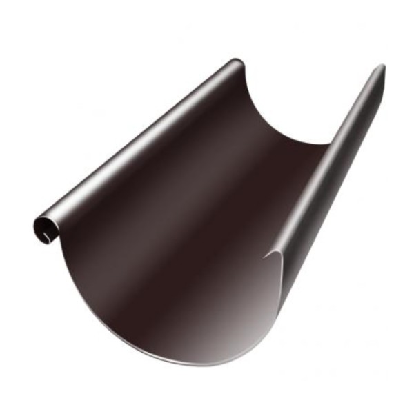 Водосток Grand Line 125x90 – Желоб 3м RAL 8017 купить в Феодосии