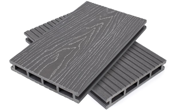 Террасная доская ДПК NanoWood Nature 3D пустотелая Серый купить в Феодосии