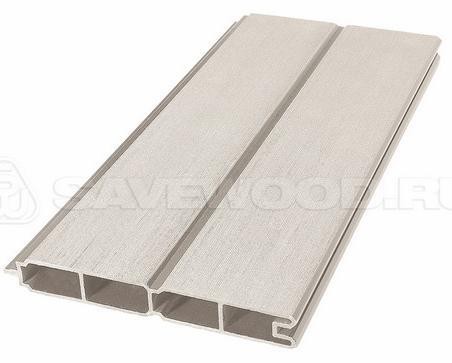 Заборный профиль из ДПК Savewood SW Agger матовый бежевый купить в Феодосии